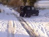 Playing in the snow
